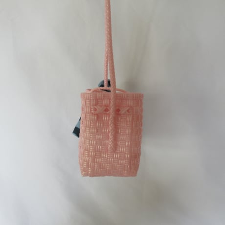 【10月26日(月)〜10月30日(金)発送】 Bag×Handkerchief［G］Hello bag _Pink Pearl