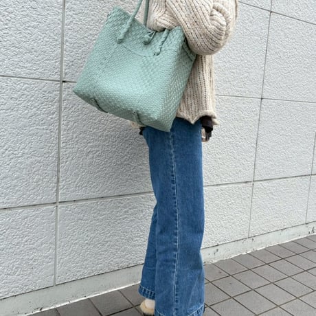 【9月24日(木)〜9月25日(金)発送】 Gummy Bag No.13 (Size: M) _Dusty Blue