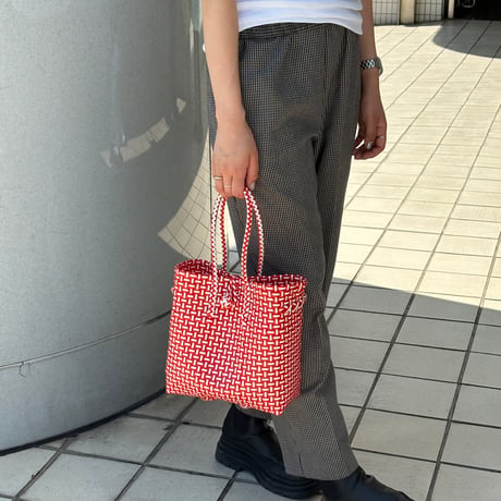 【7月13日(月)〜7月17日(金)発送】 Gummy Bag  No.1 (Size: S) _Rose Red (soft)