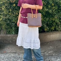 【7月27日(月)〜7月31日(金)発送】  Gummy Bag No.11 (Size: S) ' gingham ' _Blueberry Pie