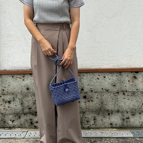 【9月7日(月)〜9月11日(金)発送】 Hello Bag  No.7 _Koiai Blue