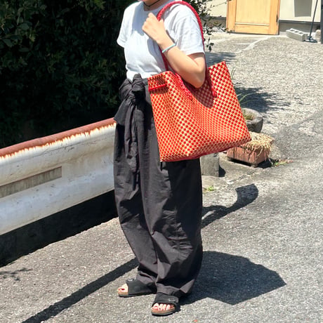 【7月13日(月)〜7月17日(金)発送】 Gummy Bag No.23 (Size: L) ' gingham ' _Chinatown
