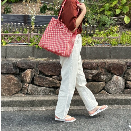【7月27日(月)〜31日(金)発送】Gummy Bag No.14 (Size: M) _Rose Red (soft)