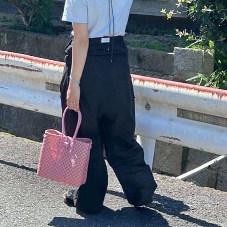 【7月13日(月)〜7月17日(金)発送】 Gummy Bag No.9 (Size: S) ' gingham ' _Pink Toffy