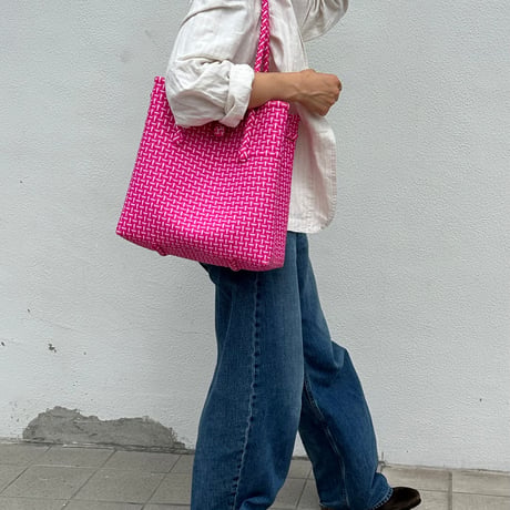 【8月31日(月)〜順次発送】 Gummy Bag No.19 (Size: M) _Bougainvillea Pink