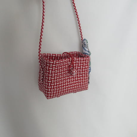 【8月10日(月)〜順次発送】 Bag×Handkerchief［I］Hello bag _ Dark Cherry