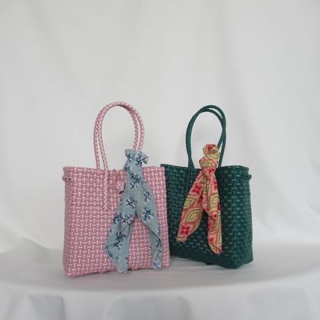 【7月21日(火)〜7月24日(金)発送】 Bag×Handkerchief［D］Gummybag (Size : S) _Sakuramochi