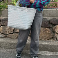 【10月26日(月)〜10月30日(金)発送】 Mekearibag No.33 (Size: L) _Silver × Gomashio