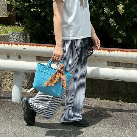 【7月21日(火)〜7月24日(金)発送】 Bag×Handkerchief［C］Mekearibag (Size : S) _Soda