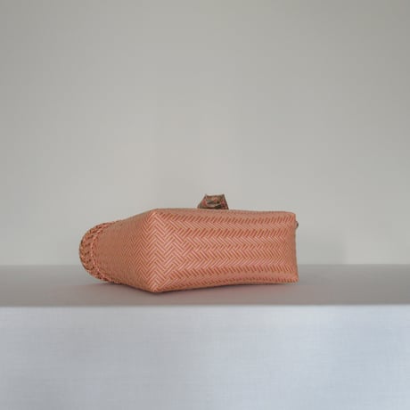 【10月13日(火)〜10月16日(金)発送】 Bag×Handkerchief［C］Mekearibag (Size : S) _Orange Sorbet