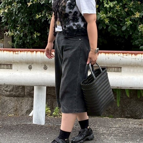 【8月10日(月)〜順次発送】 Mekearibag No.23 (Size: M) _Sumi Black