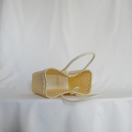 【8月24日(月)〜8月28日(金)発送】 Gummy Bag No.10 (Size: S) ' gingham ' _Custard Fizz