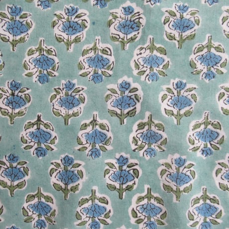 ★【9月7日(月)〜9月11日(金)発送】  Indian Cotton Handkerchief [Q] - PG35