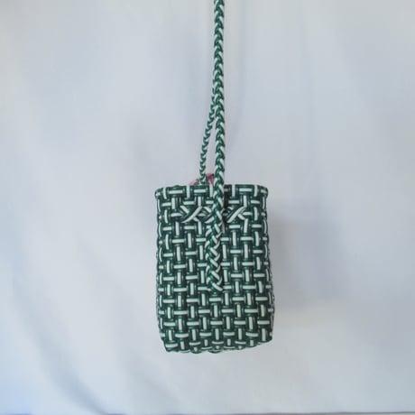 【10月19日(月)〜10月23日(金)発送】  Bag×Handkerchief［H］Hello bag _ Suke Green