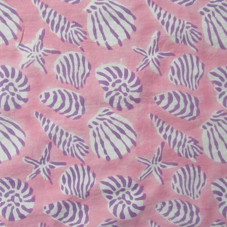 【8月10日(月)〜順次発送】 Indian Cotton Handkerchief [I] - DP56