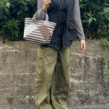 【11月2日(月)〜11月6日(金)発送】  Mekearibag No.108 (Size: S) _Mocha Brown × Gomashio