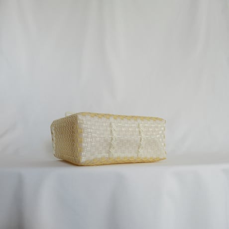 【8月24日(月)〜8月28日(金)発送】 Gummy Bag No.10 (Size: S) ' gingham ' _Custard Fizz