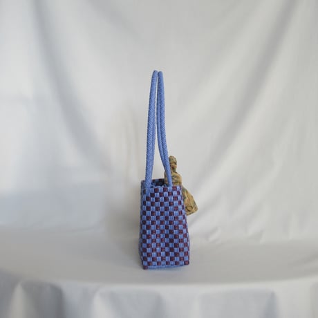 ★【9月7日(月)〜9月11日(金)発送】  Bag×Handkerchief［G］Panini 'gingham'_Pansy