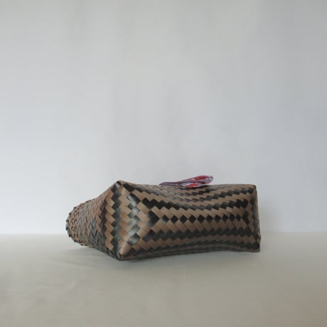 【10月19日(月)〜10月23日(金)発送】   Bag×Handkerchief［C］Mekearibag (Size : S) _Aged Wood(cross)