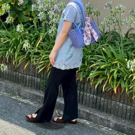 【7月27日(月)〜7月31日(金)発送】  Indian Cotton Handkerchief [K] - DP58