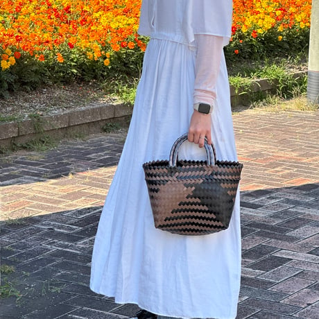 【10月13日(火)〜10月16日(金)発送】 Mekearibag No.14 (Size S) _ Aged Wood (cross)