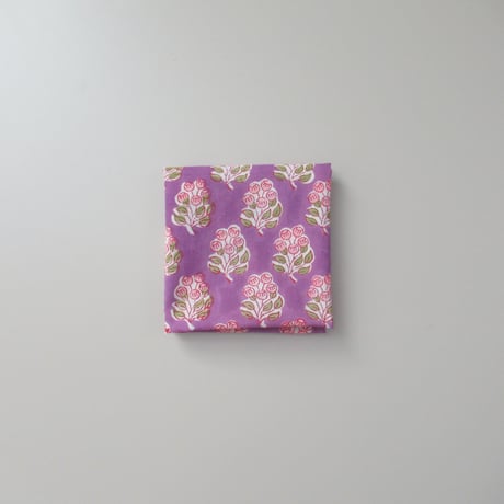 【8月10日(月)〜順次発送】 Indian Cotton Handkerchief [H] - IP66