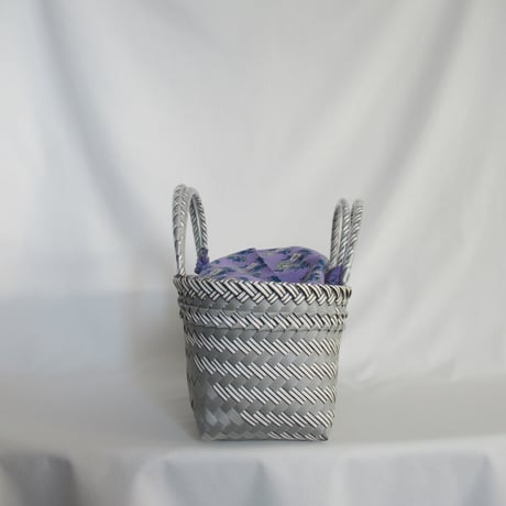 ★【9月7日(月)〜9月11日(金)発送】 Bag×Handkerchief［I］Mekearibag BOUQUET _Silver × Gomashio