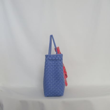 【8月10日(月)〜順次発送】 Bag×Handkerchief［F］Gummybag (Size : S) _Queen's Blue