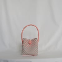 【10月19日(月)〜10月23日(金)発送】BÉBÉ BAG No.10 ' gingham ' _Cotton Candy