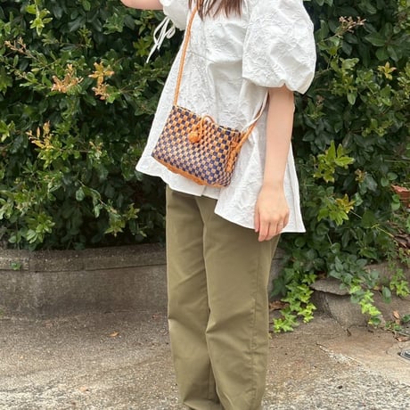 【7月27日(月)〜7月31日(金)発送】 Hello Bag No.11 ' gingham '_Blueberry Pie
