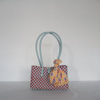 【10月5日(月)〜10月9日(金)発送】 Bag×Handkerchief［H］Panini 'gingham'_70's