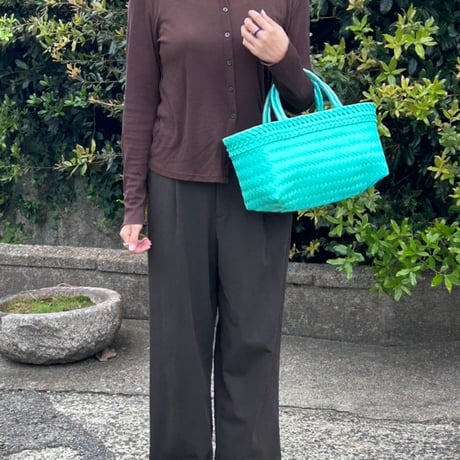 【10月13日(月)〜10月16日(金)発送】 Mekearibag BOUQUET No.17 _Peacock Green