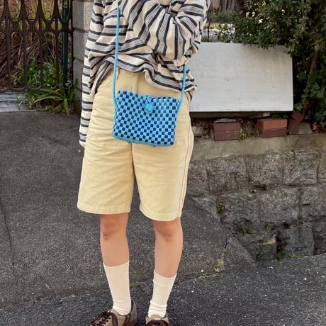 【10月19日(月)〜10月23日(金)発送】 Hello Bag No.7 ' gingham ' _Wave