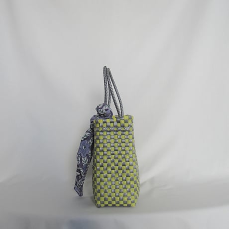 【8月31日(月)〜順次発送】 Bag×Handkerchief［F］Gummy bag ' gingham ' (Size : S) _Sparkle