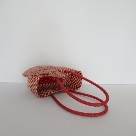【9月28日(月)〜10月2日(金)発送】 Bag×Handkerchief［H］Panini 'gingham'_Apple Pie