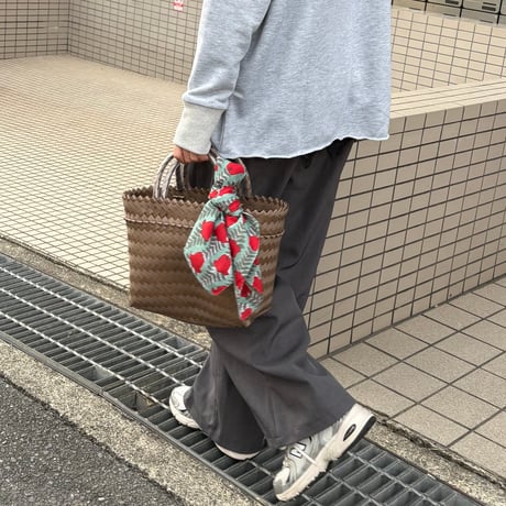 【11月2日(月)〜11月6日(金)発送】 Indian Cotton Handkerchief [D] - GREEN23