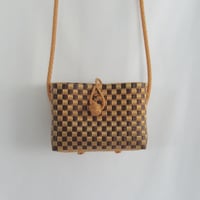 【11月2日(月)〜11月6日(金)発送】 Hello Bag No.19 ' gingham ' _Caramel Mocha