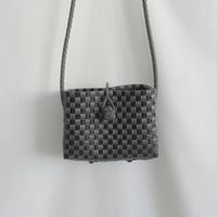 【11月2日(月)〜11月6日(金)発送】 Hello Bag No.20 ' gingham '_Chacoal Clay