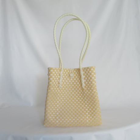 【8月24日(月)〜8月28日(金)発送】 Gummy Bag No.21 (Size: M) ' gingham ' _Custard Fizz