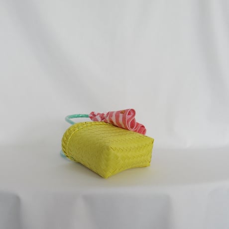 【7月13日(月)〜7月17日(金)発送】 Bag×Handkerchief［A］Mekearibag (Size : XS) _ Tropical