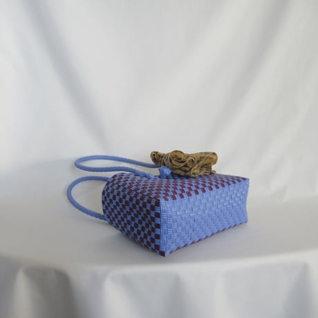 ★【9月7日(月)〜9月11日(金)発送】  Bag×Handkerchief［G］Panini 'gingham'_Pansy