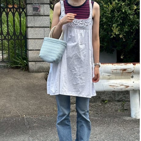 【7月13日(月)〜7月17日(金)発送】  Mekearibag No.12 (Size: XS)  _Powder Blue