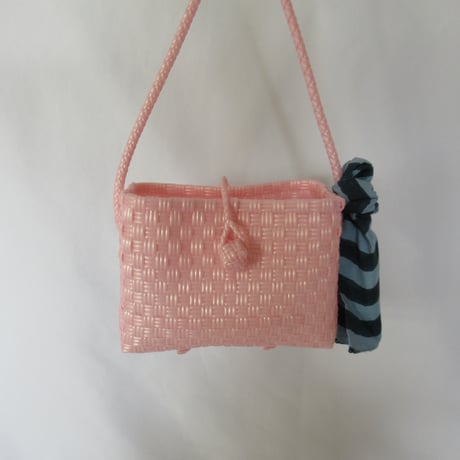 【10月26日(月)〜10月30日(金)発送】 Bag×Handkerchief［G］Hello bag _Pink Pearl