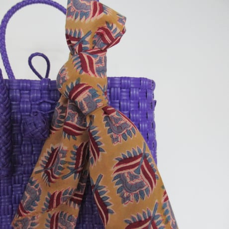 【10月13日(火)〜10月16日(金)発送】 Bag×Handkerchief［F］Gummybag (Size : S) _ Asagao Purple
