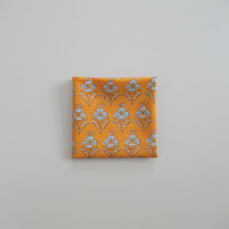 【9月24日(木)〜9月25日(金)発送】 Indian Cotton Handkerchief [A] - YR55