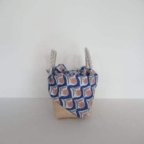 【9月28日(月)〜10月2日(金)発送】 Bag×Handkerchief［I］Mekearibag BOUQUET _ Milk Tea × Gomashio