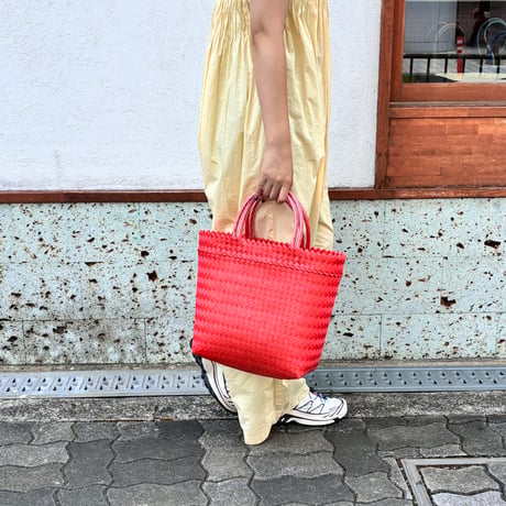 【8月3日(月)〜8月7日(金)発送】 Mekearibag No.22 (Size M) _Tomato Red