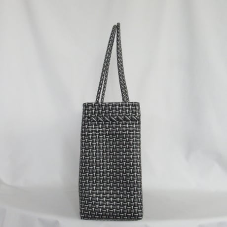 【7月6日(月)〜7月10日(金)発送】  Gummy Bag No.23 (Size: L) _Black × Silver