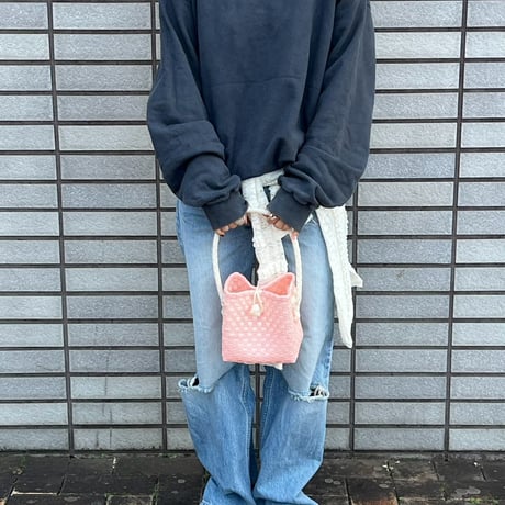 【10月13日(火)〜10月16日(金)発送】 BÉBÉ BAG No.13 ' gingham ' _ Sumomo Fizz