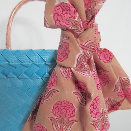 【8月31日(月)〜順次発送】 Bag×Handkerchief［A］Mekearibag (Size : XS) _Ishikawa